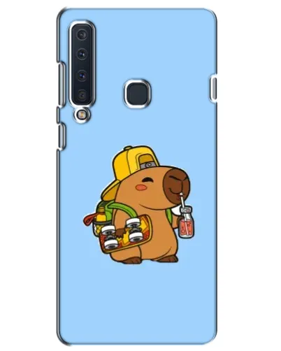 Чехол для Samsung Galaxy A9 2018 (A920) с картинкой «Капибара на скейте»