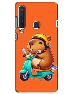 Чохол для Samsung Galaxy A9 2018 (A920) з картинкою «Капібара на скутері» Чохол для Samsung Galaxy A9 2018 (A920) з картинкою «Капібара на скутері»
