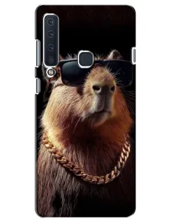 Чохол для Samsung Galaxy A9 2018 (A920) з картинкою «Капібара золотий ланцюг» Чохол для Samsung Galaxy A9 2018 (A920) з картинкою «Капібара золотий ланцюг»
