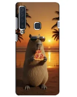 Чохол для Samsung Galaxy A9 2018 (A920) з картинкою «Капібара з піцою» Чохол для Samsung Galaxy A9 2018 (A920) з картинкою «Капібара з піцою»