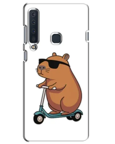 Чехол для Samsung Galaxy A9 2018 (A920) с картинкой «Капибара на самокате»