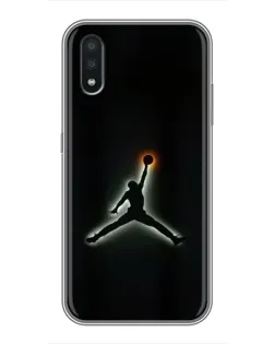 Чехол для Samsung Galaxy A01 Core с картинкой «Jordan Gradient Logo»