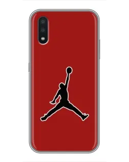 Чехол для Samsung Galaxy A01 Core с картинкой «Jordan Red Back»