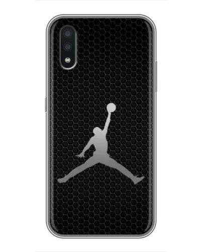 Чехол для Samsung Galaxy A01 Core с картинкой «Jordan Dark Carbon»