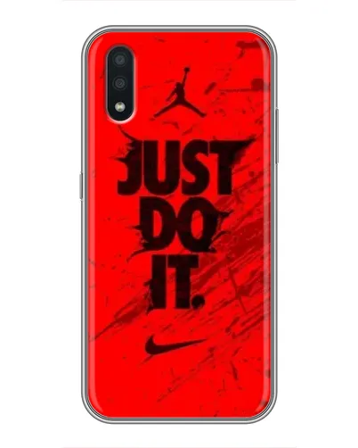 Чехол для Samsung Galaxy A01 Core с картинкой «Nike Just Do It»