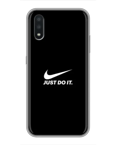Чехол для Samsung Galaxy A01 Core с картинкой «Минимализм от Nike»