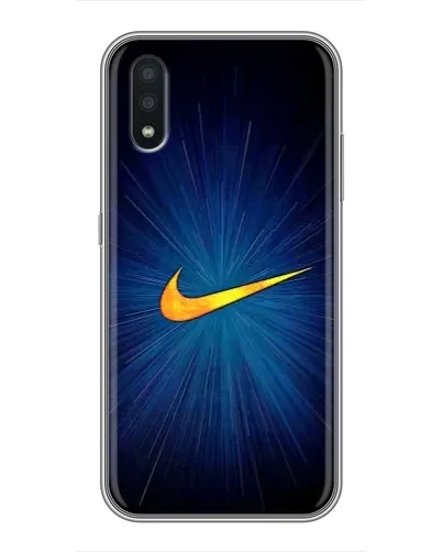 Чехол для Samsung Galaxy A01 Core с картинкой «Синий пульс Nike» Чехол для Samsung Galaxy A01 Core с картинкой «Синий пульс Nike»