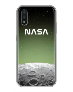 Чехол для Samsung Galaxy A01 Core с картинкой «NASA — лунный градиент»