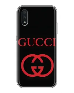 Чехол для Samsung Galaxy A01 Core с картинкой «Gucci — красный логотип» Чехол для Samsung Galaxy A01 Core с картинкой «Gucci — красный логотип»