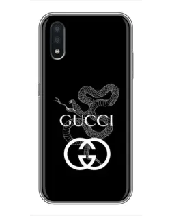 Чехол для Samsung Galaxy A01 Core с картинкой «Gucci — серебряная змея» Чехол для Samsung Galaxy A01 Core с картинкой «Gucci — серебряная змея»