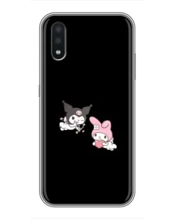 Чехол для Samsung Galaxy A01 Core с картинкой «My Melody и Kuromi»