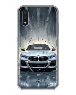 Чохол для Samsung Galaxy A01 Core з картинкою «BMW у світлі фар»