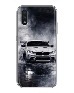 Чохол для Samsung Galaxy A01 Core з картинкою «BMW крізь туман»