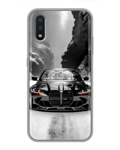 Чехол для Samsung Galaxy A01 Core с картинкой «BMW — акварельный дрифт» Чехол для Samsung Galaxy A01 Core с картинкой «BMW — акварельный дрифт»