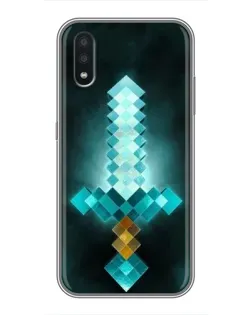 Чохол для Samsung Galaxy A01 Core з картинкою «Алмазний меч неон»