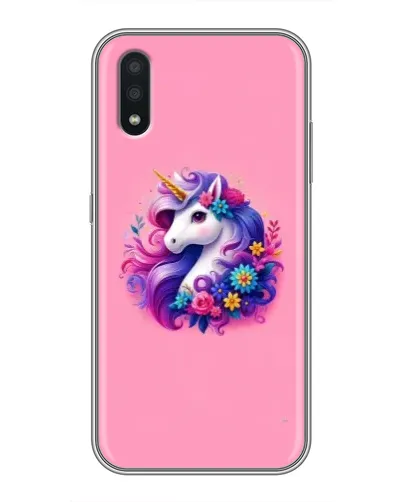 Чехол для Samsung Galaxy A01 Core с картинкой «Сказочный единорог»