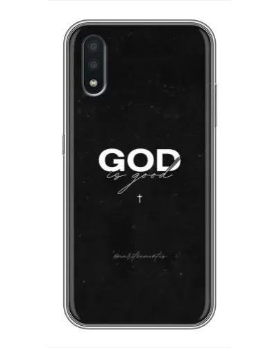 Чехол для Samsung Galaxy A01 Core с картинкой «GOD — Бог над всем» Чехол для Samsung Galaxy A01 Core с картинкой «GOD — Бог над всем»