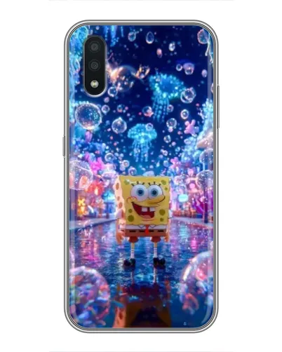 Чехол для Samsung Galaxy A01 Core с картинкой «Неоновый океан»
