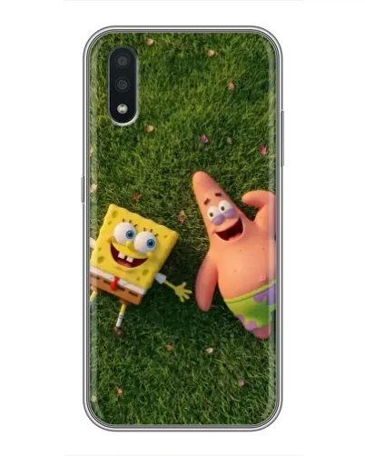 Чехол для Samsung Galaxy A01 Core с картинкой «Друзья на лужайке» Чехол для Samsung Galaxy A01 Core с картинкой «Друзья на лужайке»