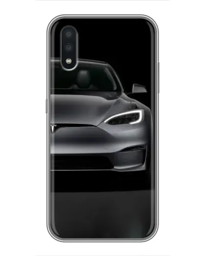 Чехол для Samsung Galaxy A01 Core с картинкой «Tesla Model S Look»