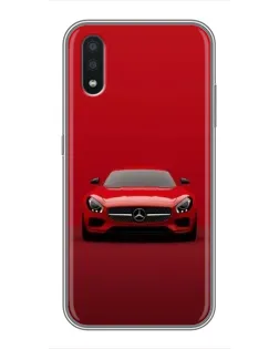Чохол для Samsung Galaxy A01 Core з картинкою «Червоний Mercedes AMG»