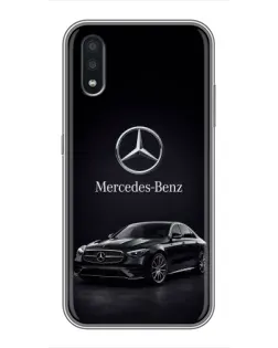 Чохол для Samsung Galaxy A01 Core з картинкою «Mercedes — решітка радіатора»