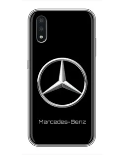 Чохол для Samsung Galaxy A01 Core з картинкою «Mercedes Silver Logo»