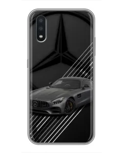 Чохол для Samsung Galaxy A01 Core з картинкою «Mercedes AMG — графіка»
