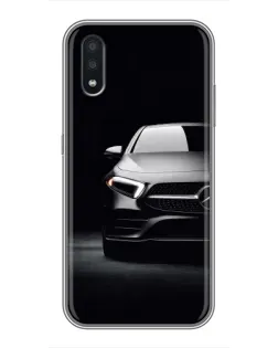 Чохол для Samsung Galaxy A01 Core з картинкою «Світло фар Mercedes»