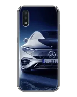 Чохол для Samsung Galaxy A01 Core з картинкою «Mercedes EQ — майбутнє»