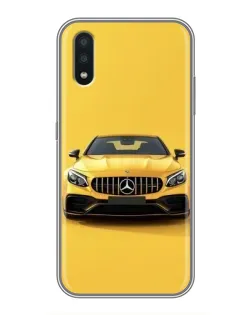 Чохол для Samsung Galaxy A01 Core з картинкою «Жовтий Mercedes GT»