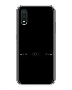 Чохол для Samsung Galaxy A01 Core з картинкою «Audi — світловий підпис»