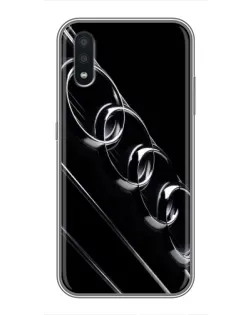 Чехол для Samsung Galaxy A01 Core с картинкой «Audi — абстрактные кольца»