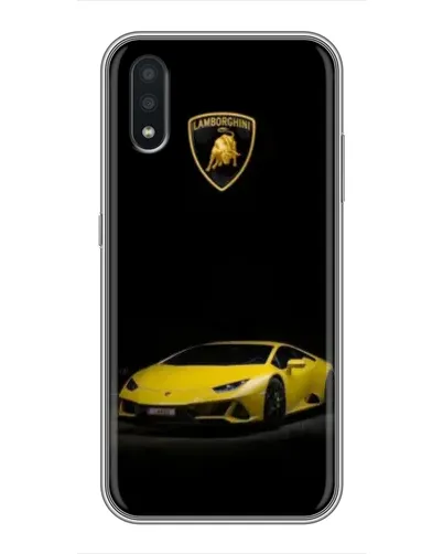 Чохол для Samsung Galaxy A01 Core з картинкою «Lamborghini жовтий акцент» Чохол для Samsung Galaxy A01 Core з картинкою «Lamborghini жовтий акцент»