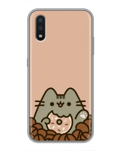 Чехол для Samsung Galaxy A01 Core с картинкой «Кофейный Пушин»