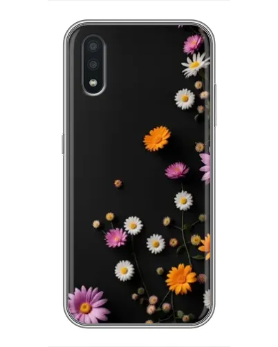 Чехол для Samsung Galaxy A01 Core с картинкой «Цветочная композиция»