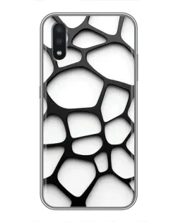 Чохол для Samsung Galaxy A01 Core з картинкою «Біла об'ємна сітка» Чохол для Samsung Galaxy A01 Core з картинкою «Біла об'ємна сітка»