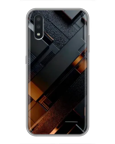 Чохол для Samsung Galaxy A01 Core з картинкою «Чорні геометричні блоки» Чохол для Samsung Galaxy A01 Core з картинкою «Чорні геометричні блоки»