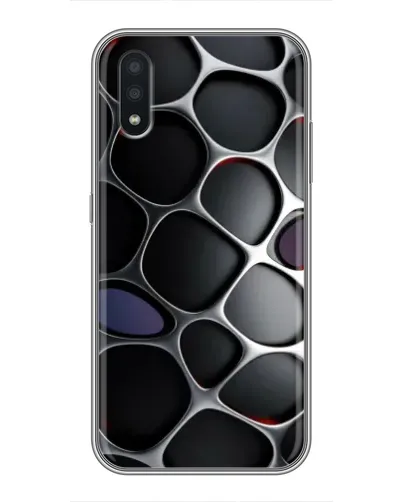 Чохол для Samsung Galaxy A01 Core з картинкою «Об'ємна темна решітка» Чохол для Samsung Galaxy A01 Core з картинкою «Об'ємна темна решітка»
