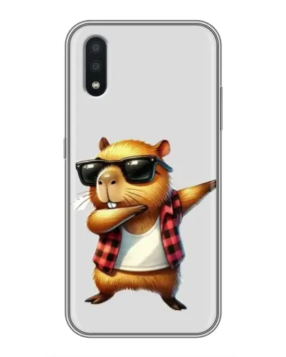 Чехол для Samsung Galaxy A01 Core с картинкой «Капибара рэпер даб» Чехол для Samsung Galaxy A01 Core с картинкой «Капибара рэпер даб»