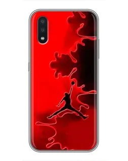 Чехол для Samsung Galaxy A01 с картинкой «Jordan Red Smoke» Чехол для Samsung Galaxy A01 с картинкой «Jordan Red Smoke»
