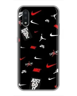 Чехол для Samsung Galaxy A01 с картинкой «Nike Mix Pattern» Чехол для Samsung Galaxy A01 с картинкой «Nike Mix Pattern»