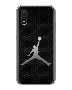 Чехол для Samsung Galaxy A01 с картинкой «Jordan Dark Carbon» Чехол для Samsung Galaxy A01 с картинкой «Jordan Dark Carbon»