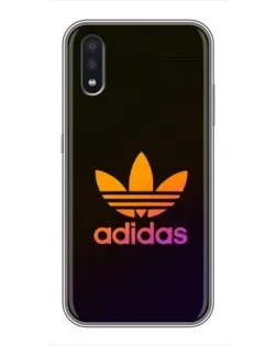 Чехол для Samsung Galaxy A01 с картинкой «Градиент Adidas»