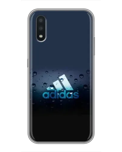 Чехол для Samsung Galaxy A01 с картинкой «Adidas Water Drops»
