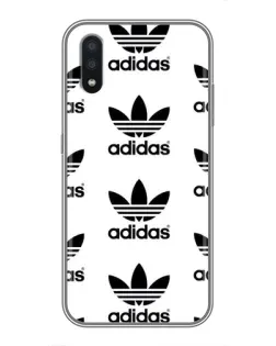 Чехол для Samsung Galaxy A01 с картинкой «Adidas Pattern»