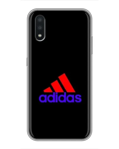 Чехол для Samsung Galaxy A01 с картинкой «Классический Adidas»