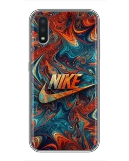 Чехол для Samsung Galaxy A01 с картинкой «Nike в абстракции» Чехол для Samsung Galaxy A01 с картинкой «Nike в абстракции»