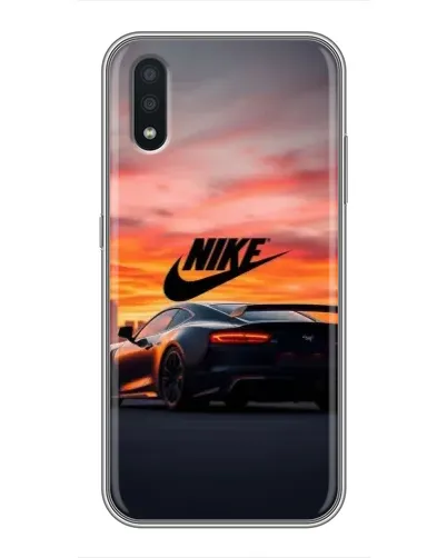Чехол для Samsung Galaxy A01 с картинкой «Nike и суперкар» Чехол для Samsung Galaxy A01 с картинкой «Nike и суперкар»