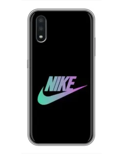 Чехол для Samsung Galaxy A01 с картинкой «Nike — городская ночь» Чехол для Samsung Galaxy A01 с картинкой «Nike — городская ночь»